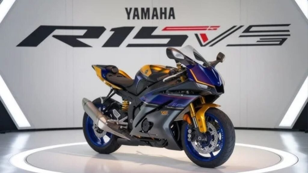 पावरफुल 155cc लिक्विड-कूल्ड इंजन, 50km/l माइलेज और 140km/h टॉप स्पीड वाली Yamaha R15 V5 स्पोर्ट्स बाइक ₹1.05 लाख में